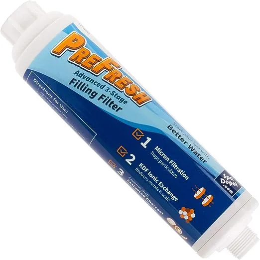 Pre Fresh Hose-end Water Filter for filling Pool, Spa, Hot Tub & spot-free Car Wash