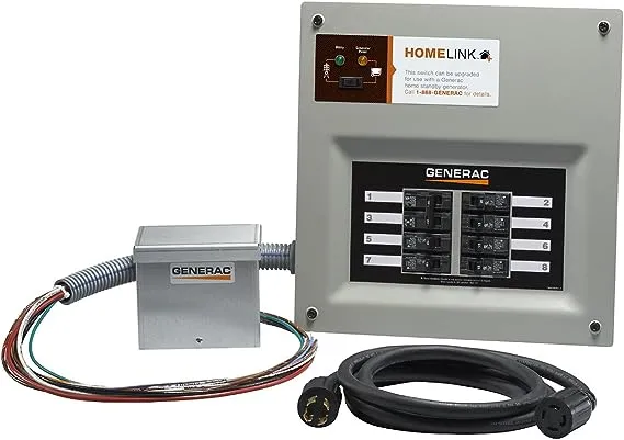 Generac 6854 HomeLink 30 Amp Transfer Switch Kit