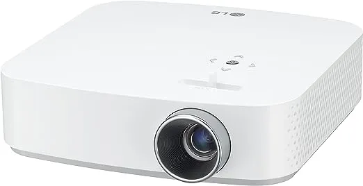 LG - PF50KA 1080p Wireless Smart DLP Portable Projector - White