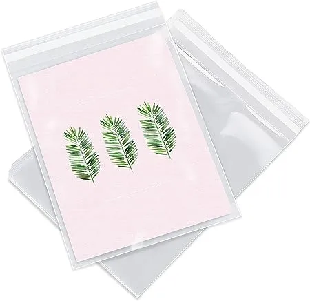 Pack It Chic 6” x 9” Clear Resealable Polypropylene Bags