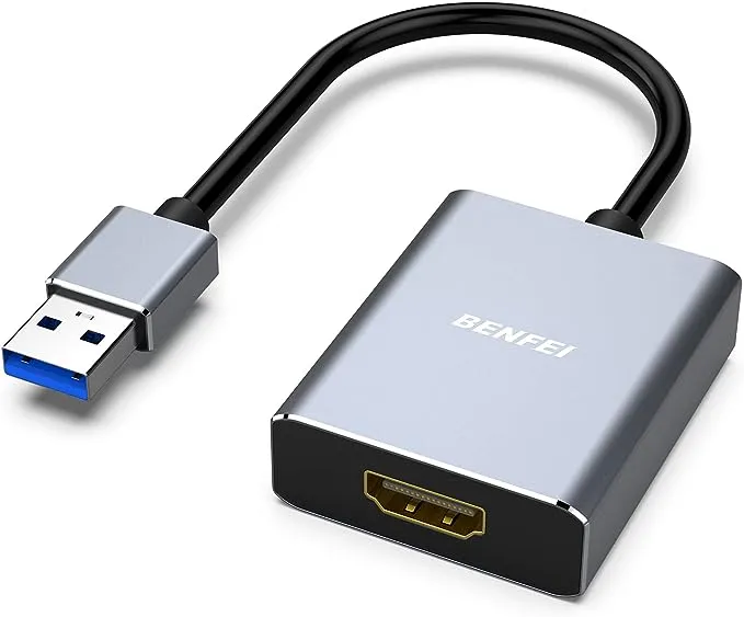 BENFEI USB 3.0 to VGA Adapter, USB 3.0 to VGA male to Female Adapter