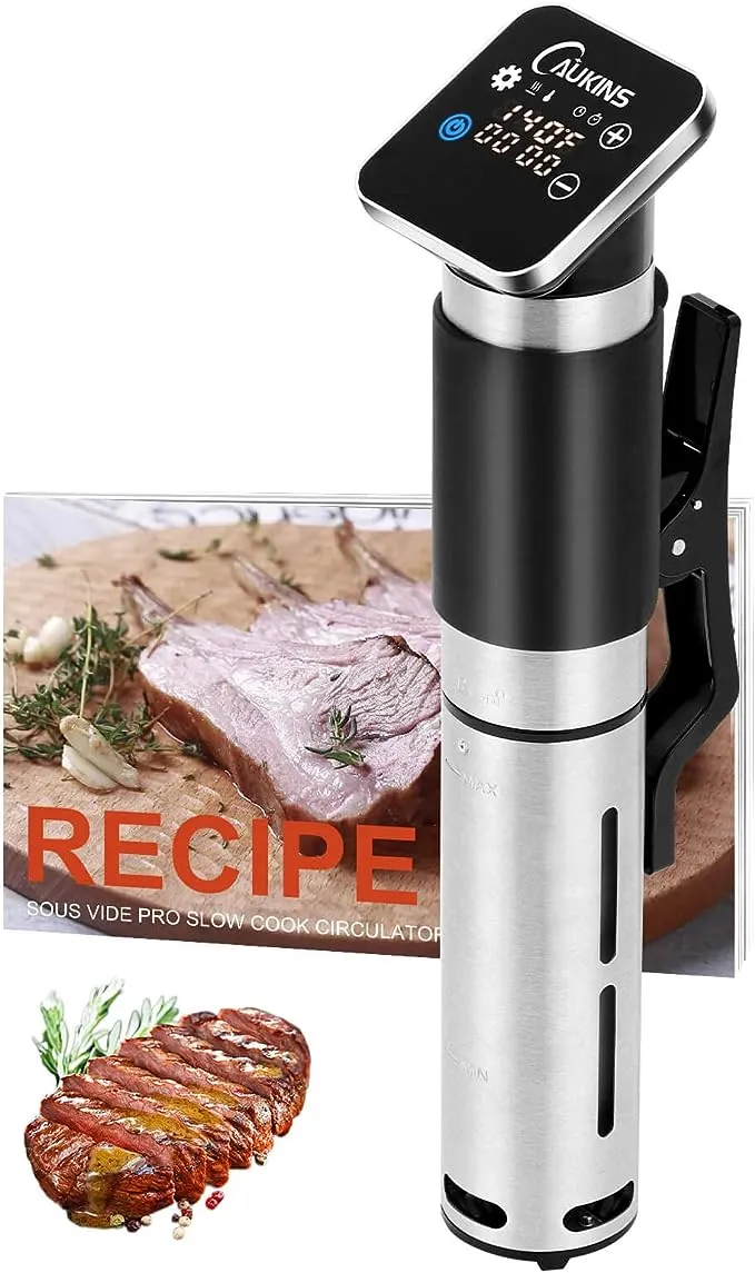 CAUKINS Sous Vide Machine Suvee Cooker：Sous-vide 1100 Watts Sous Vide Cooker Sous Vide Kit Immersion Circulators for Precision Cooker