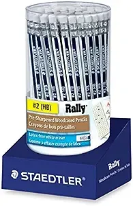 Pencil,No. 2, Presharpened, Latex-free Eraser, Hexagonal, 72 pcs