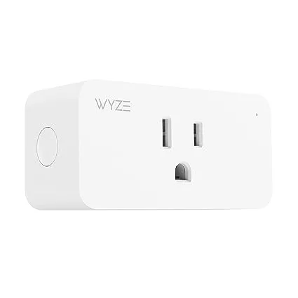 Wyze Wlpp1cfh Plug Smart Home Plug App Controlled White