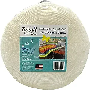 Bosal Katahdin On-A-Roll Organic Cotton Batting 2-1/4 Inches by 50 Yards