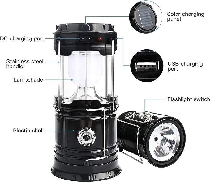 NanaHome 2 Pack LED Camping Lantern