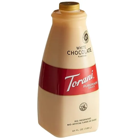 Torani Puremade White Chocolate Sauce