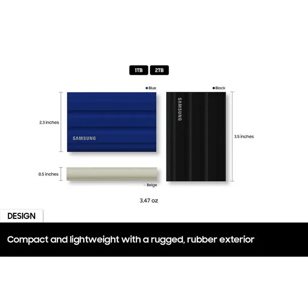 Samsung T7 Shield Portable SSD MU-PE