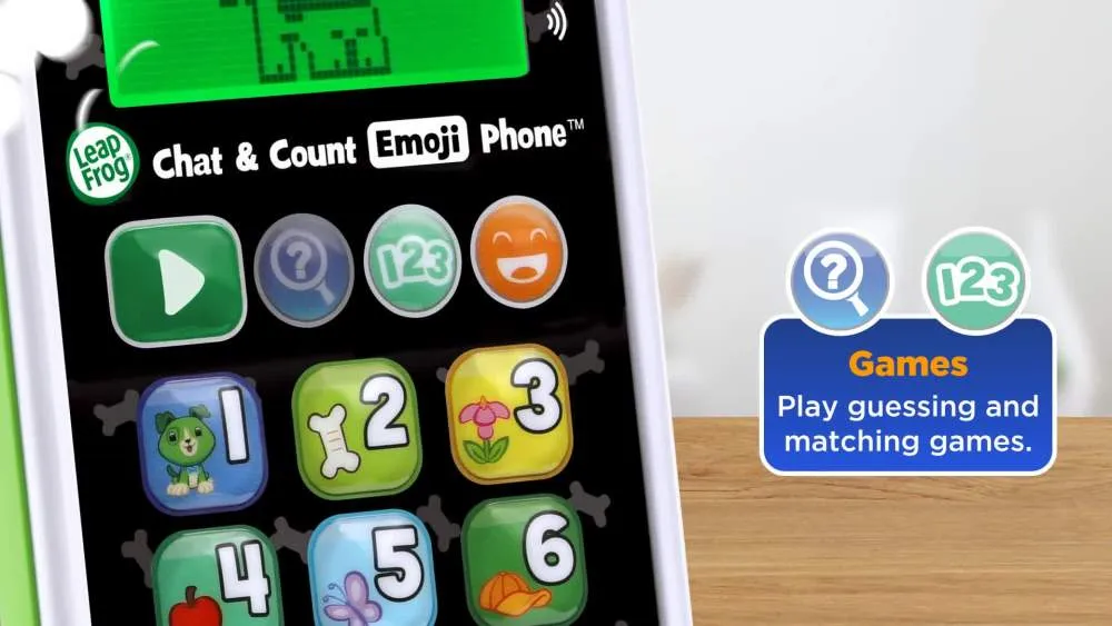 LeapFrog Chat and Count Emoji Phone