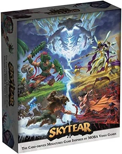 Skytear Games Skytear Starter Game - Dive into MOBA-Inspired Fantasy Battles! Fighting Strategy Game for Kids & Adults, Ages 14+, 2-4 Players, 45 Minute Playtime, Made by Skytear Games