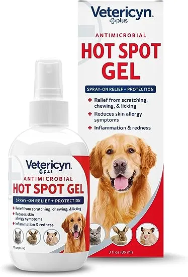 Vetericyn Plus Antimicrobial Hot Spot Gel