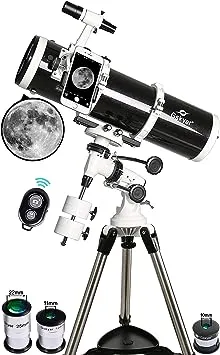 Gskyer Telescope 130EQ Professional Astronomical Reflector Telescope