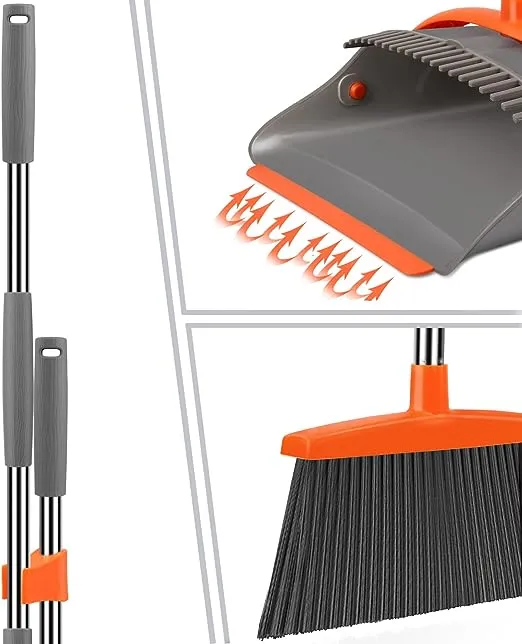 Shop Broom and Dustpan Set