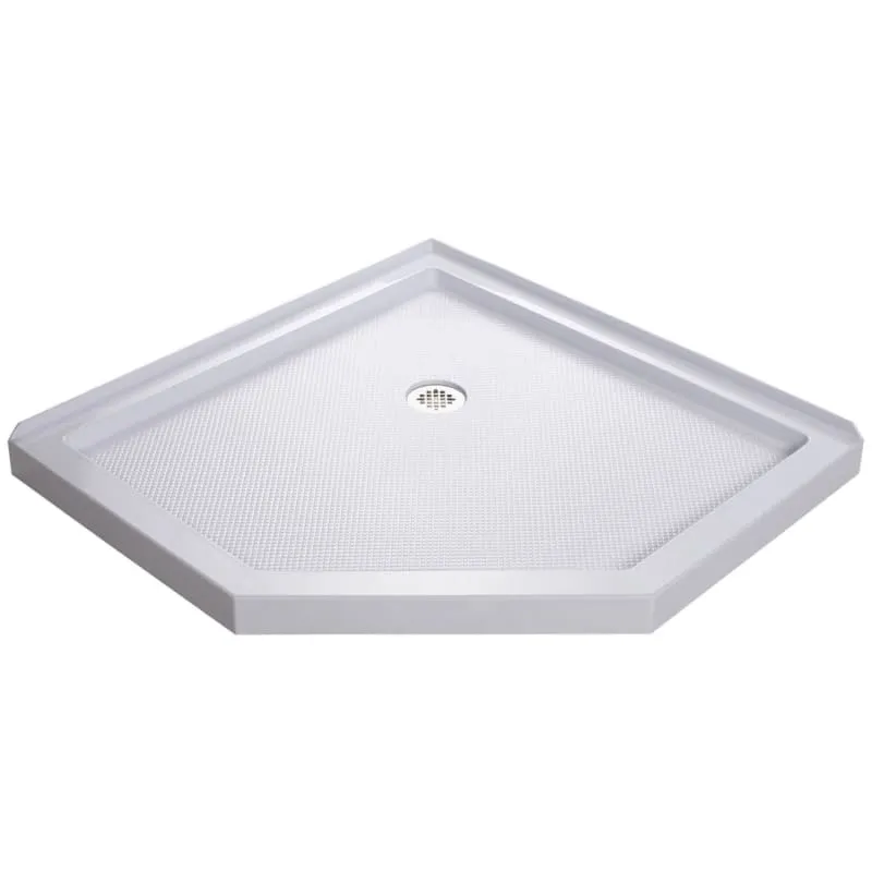 SlimLine 36" x 36" Neo-Angle Shower Base with Corner Drain