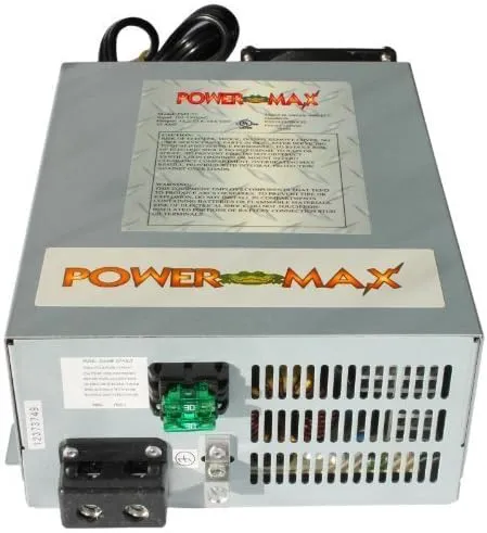 PowerMax 110 Volt to 12 Volt DC Power Supply Converter Charger for RV PM3-55 (55 Amp)