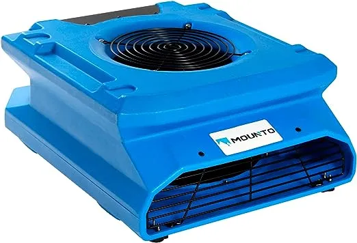 Mounto 1/4HP 1200CFM Low Profile Air Mover