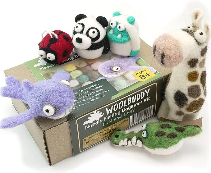 Wool Buddy Needle Felting Kit