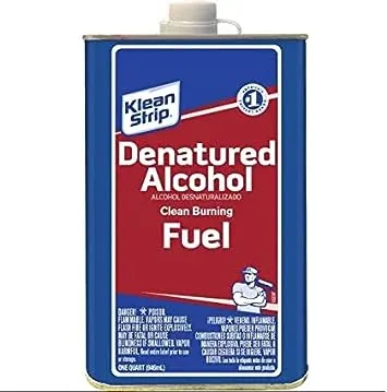 Klean-Strip QSL26 Denatured Alcohol, 1-Quart “Packaging may vary”