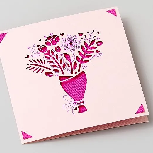 Cricut Insert Cards R40, Create Depth-Filled Birthday Cards, Thank You Cards, Custom Greeting Cards at Home, Compatible with Cricut Joy/Maker/Explore Machines, Glitz and Glam Sampler (30 ct)