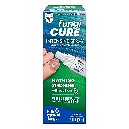 FUNGICURE Intensive Spray, Antifungal Treatment, Kills 6 Types of Fungus, Soothes Itching & Burning, 2 Fl Oz (Pack of 1)FUNGICURE Intensive Spray, Antifungal Treatment, Kills 6 Types of Fungus, Soothes Itching & Burning, 2 Fl Oz (Pack of 1)