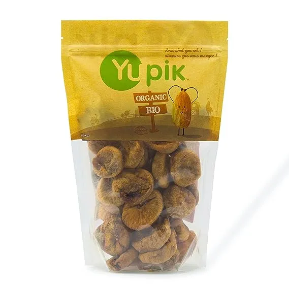 Yupik Organic Natural Figs, 2.2 lb, Gluten-Free, Non-GMO, Vegan, Whole Dried Fruits, Naturally Sweet, No Sulphites, No Added Sugar, Good Source of Fiber, Healthy Snacks, Ideal for Baking