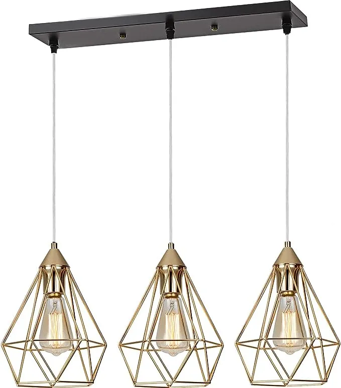 SEEBLEN 3-Light Indoor Island Pendant Light