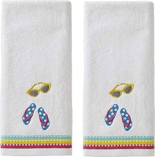 SKL Home Retro Camper Hand Towel Set, (2-Pack), 2 Pack