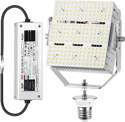 150W Shoebox LED Retrofit Kits 21750LM ETL DLC Listed Industrial Grade 5000K LED Retrofit Lights with E39 Mogul Base for Parking Lot Tennis Court 110V 120V