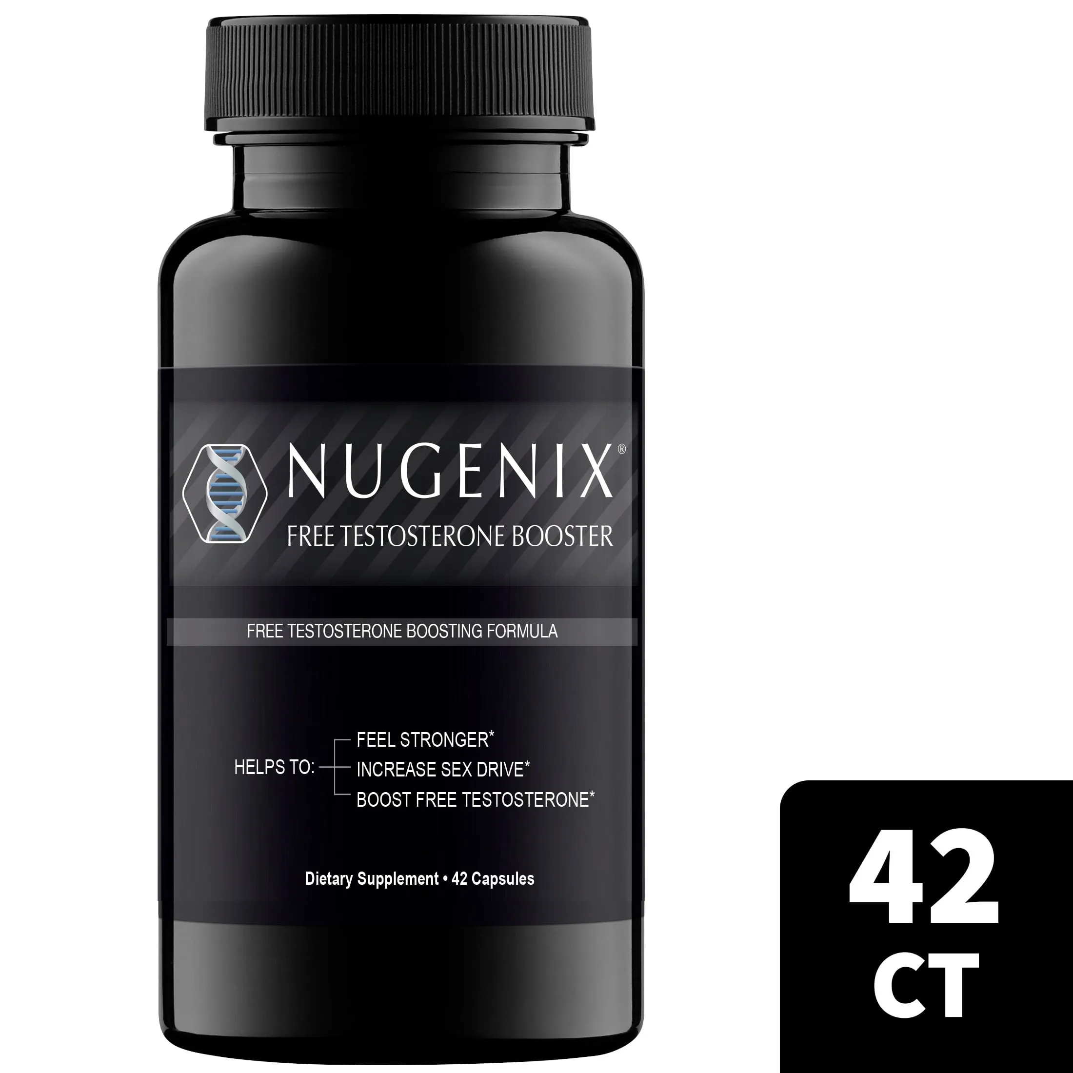 Nugenix Free Testosterone Booster Supplement for Men, 42 Count