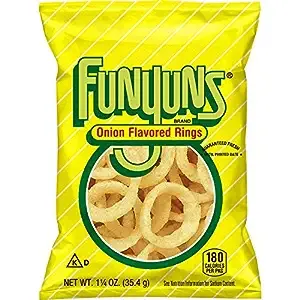 Funyuns Onion Flavored Rings, 1.25 Ounce (Pack of 64)