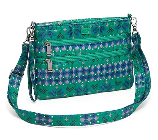 Lug Holiday Printed Convertible Crossbody - Dazzle