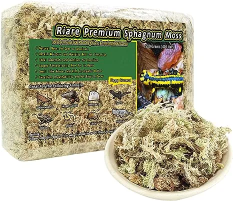 Riare Premium Sphagnum Moss for Reptiles