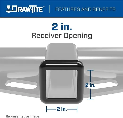 Draw-Tite 75742 Class 3 Trailer Hitch, 2 Inch Receiver, Compatible with 2012-2016 Honda CR-V