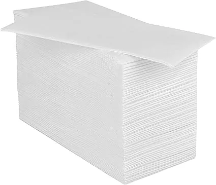 100PACK Disposable Hand Towels for Bathroom, Soft and Absorbent Paper Guest T...