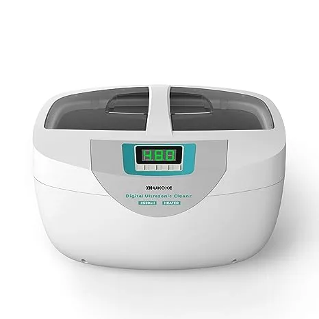 Ukoke UUC25W, Professional Jewelry Timer, Portable Household Ultrasonic Cleaning ...