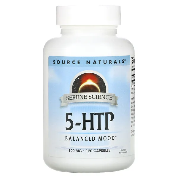 Source Naturals Serene Science 5-HTP, 100 mg - 120 Capsules