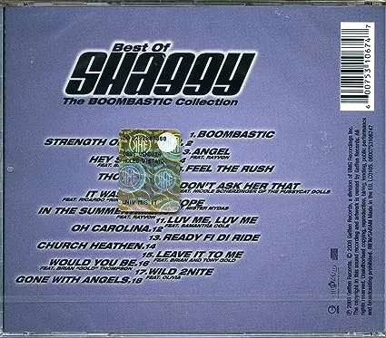 Best Of Shaggy - The Boombastic Collection / Geffen Records Audio CD 2008 / 0600753106747