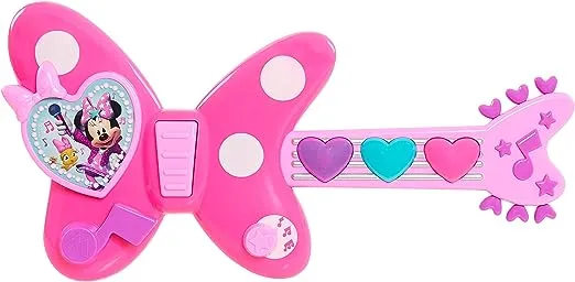 Minnie Bow-Tique Rockin' Guitar, Officially Licensed Kids Toys for Ages 3 Up by Just Play