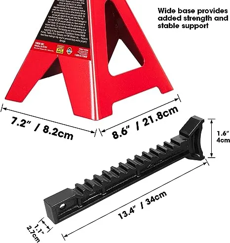 Torin T43006 Big Red 3 Ton SUV Jack Stands