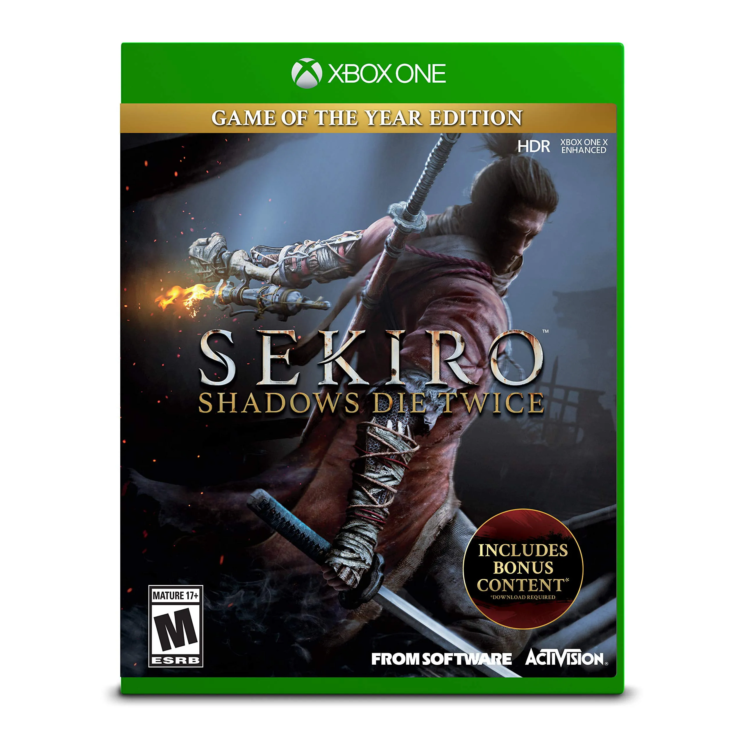 Sekiro: Shadows Die Twice, Activision, PlayStation 4, 047875882928