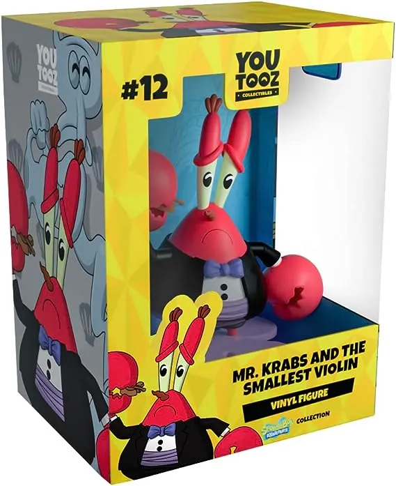 Youtooz Bored Squidward, 4.4" Bored Squidward Collectible Figure, Based on Funny Internet Meme, High Detailed Collectible Figure Spongebob Squarepants Collection Based on Cartoon TV Series