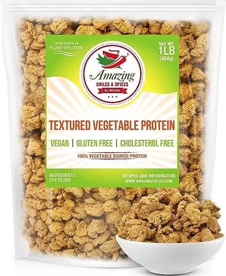 Amazing Chiles & Spices Textured Vegetable Protein Crumbles