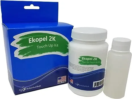 Ekopel 2K Roll-on Bathtub Refinishing Kit USA Odorless Tub Recasting Part A B