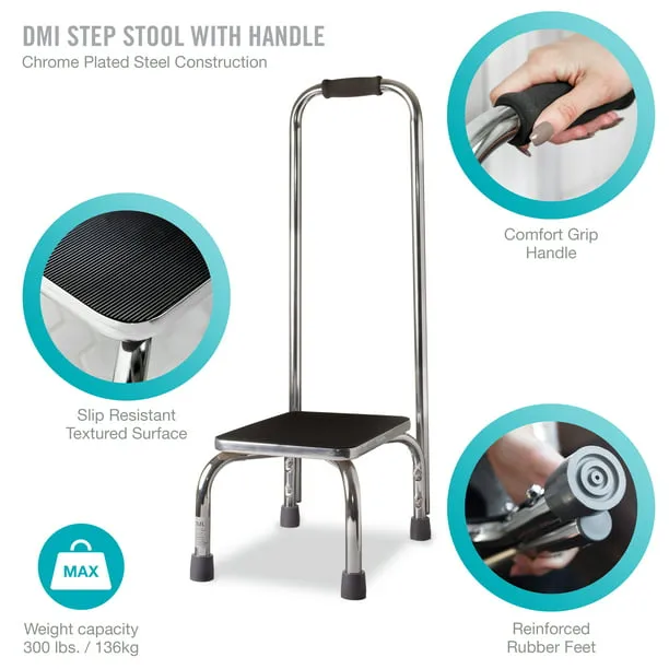 Duro-med Step Stool with Handle