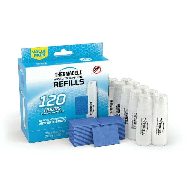 Thermacell Mosquito Repellent Refills; 30 Mats, 10 Fuel Cartridges