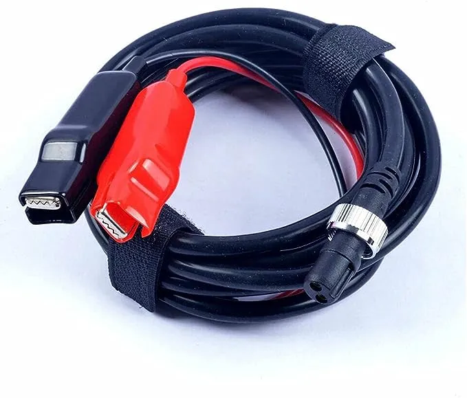 Power Cable For Daiwa Tanacom 750 1000 Electric Reel Power Cord 300cm 9.84FT