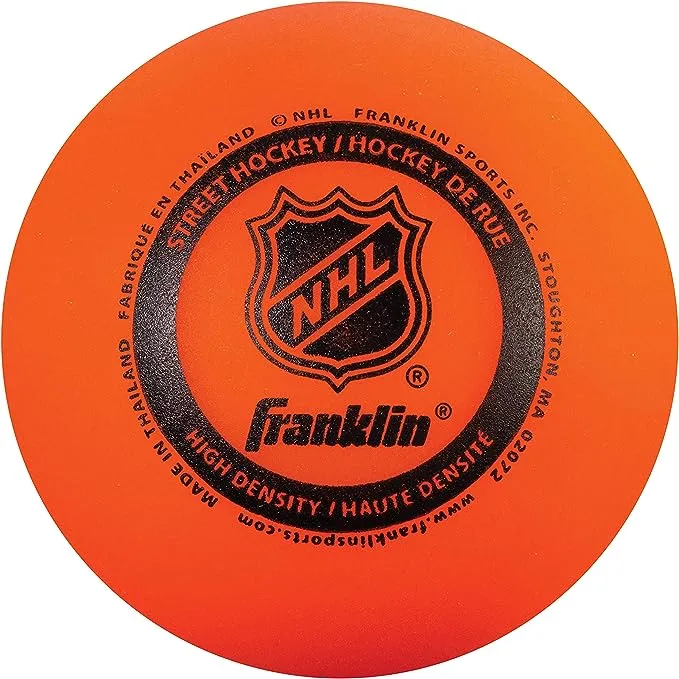 Franklin Sports NHL Street Hockey High Density 15-Ball Bucket