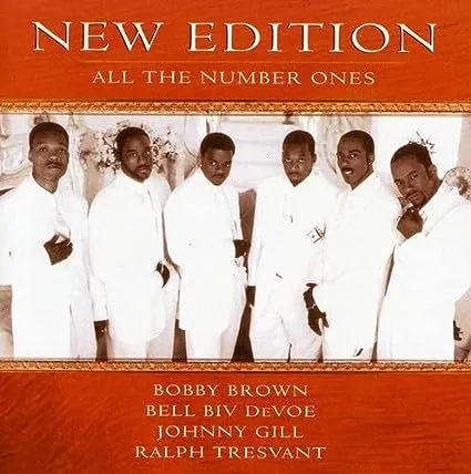 All The Number Ones by New Edition (CD, 2000, Hip-O) *NEW* *FREE Shipping*