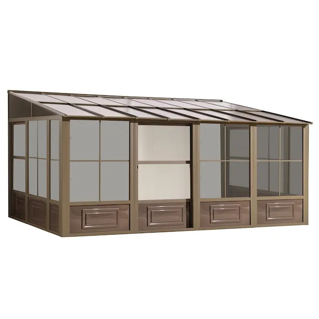 W1209 1/2 Add-a-Room All-Season Solarium, 10 by 12', Slate