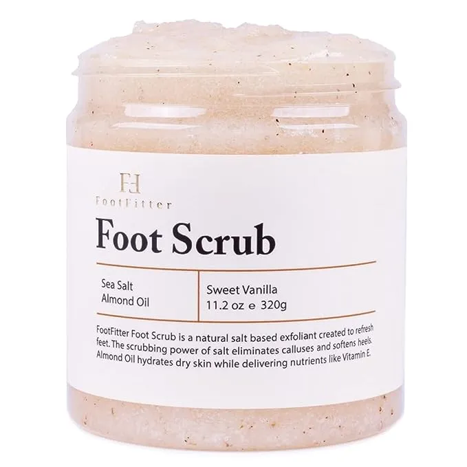 FootFitter Foot Scrub, Sweet Vanilla, 11.2 oz